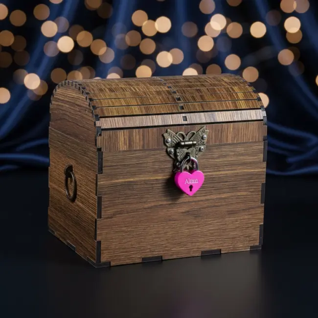 Cofre del Tesoro de madera - Image 3