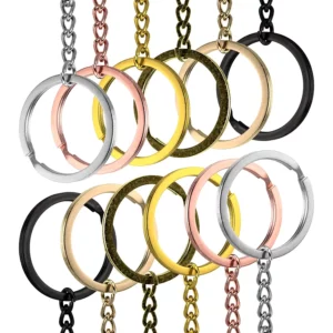 Argollas para Llavero Multicolor